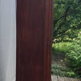 Mahogany library showcase Louis XVI style