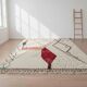 Handmade Moroccan rug, pure wool, 2.5x1.5 m.