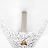 Pair of Scandinavian crystal sconces