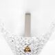 Pair of Scandinavian crystal sconces