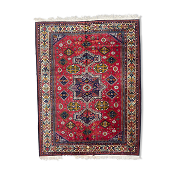 Tapis vintage chirwan Azerbaïdjan fait main 234x310 cm