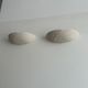 Pair of wall lamps in molded plaster France 1980