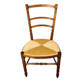 Chaise ancienne dite « coin du feu ou nourrice »