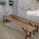 Pair of old benches