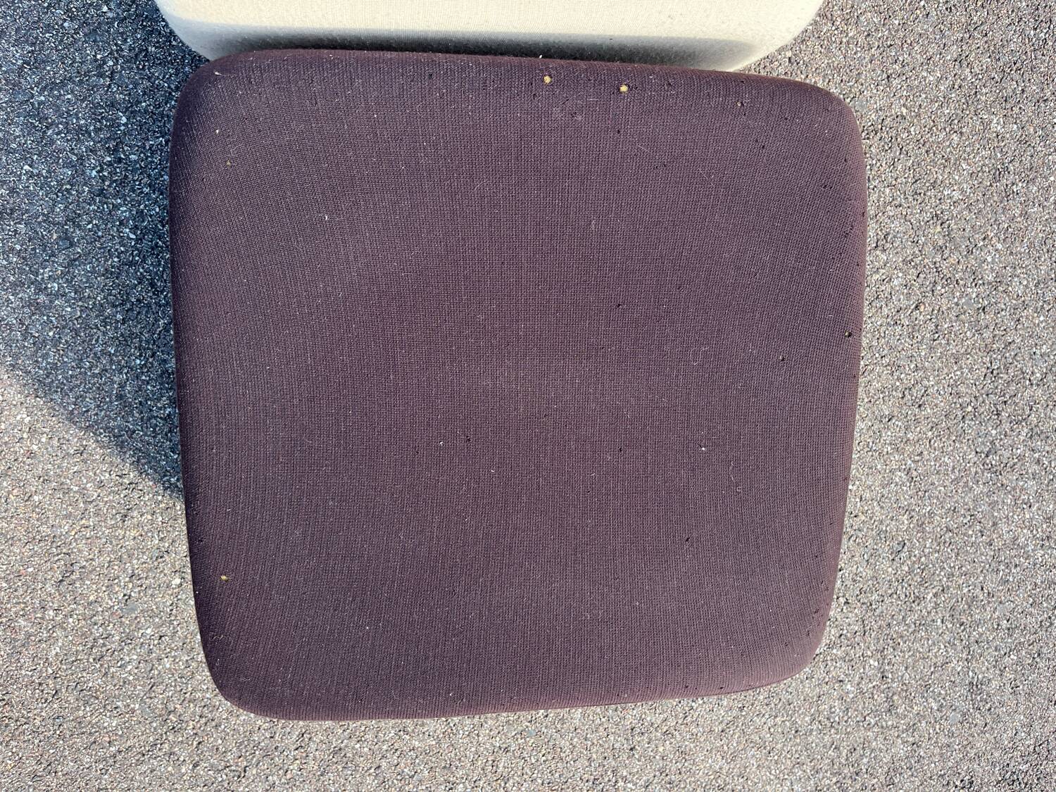 Vintage set of 2 poufs 1970 Pierre Cardin sofa by Jersey Racine