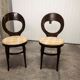 Lot de 3 chaises Baumann mouettes 1970 tissu à changer