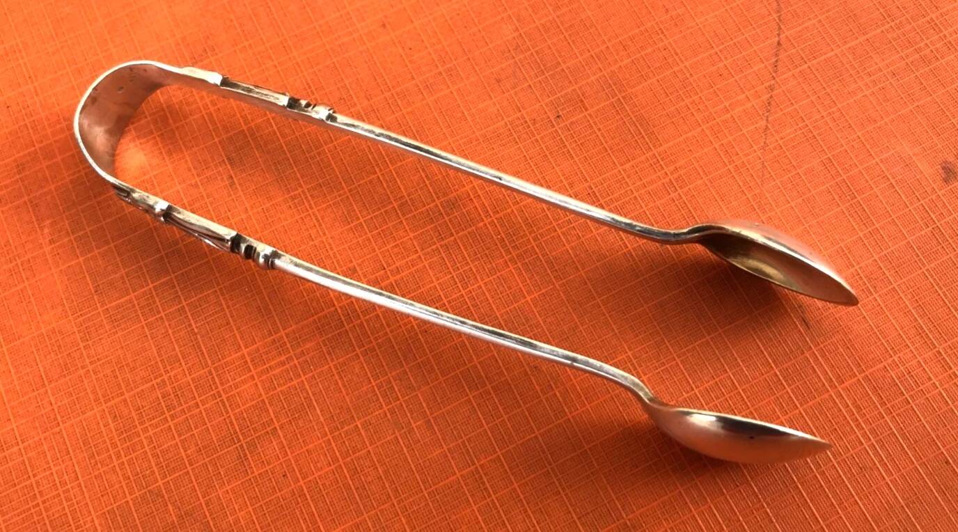 1900s Sugar tongs Religious decoration Apostle