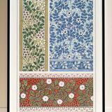 “Wild Rose” poster, after an Art Nouveau lithograph from 1897