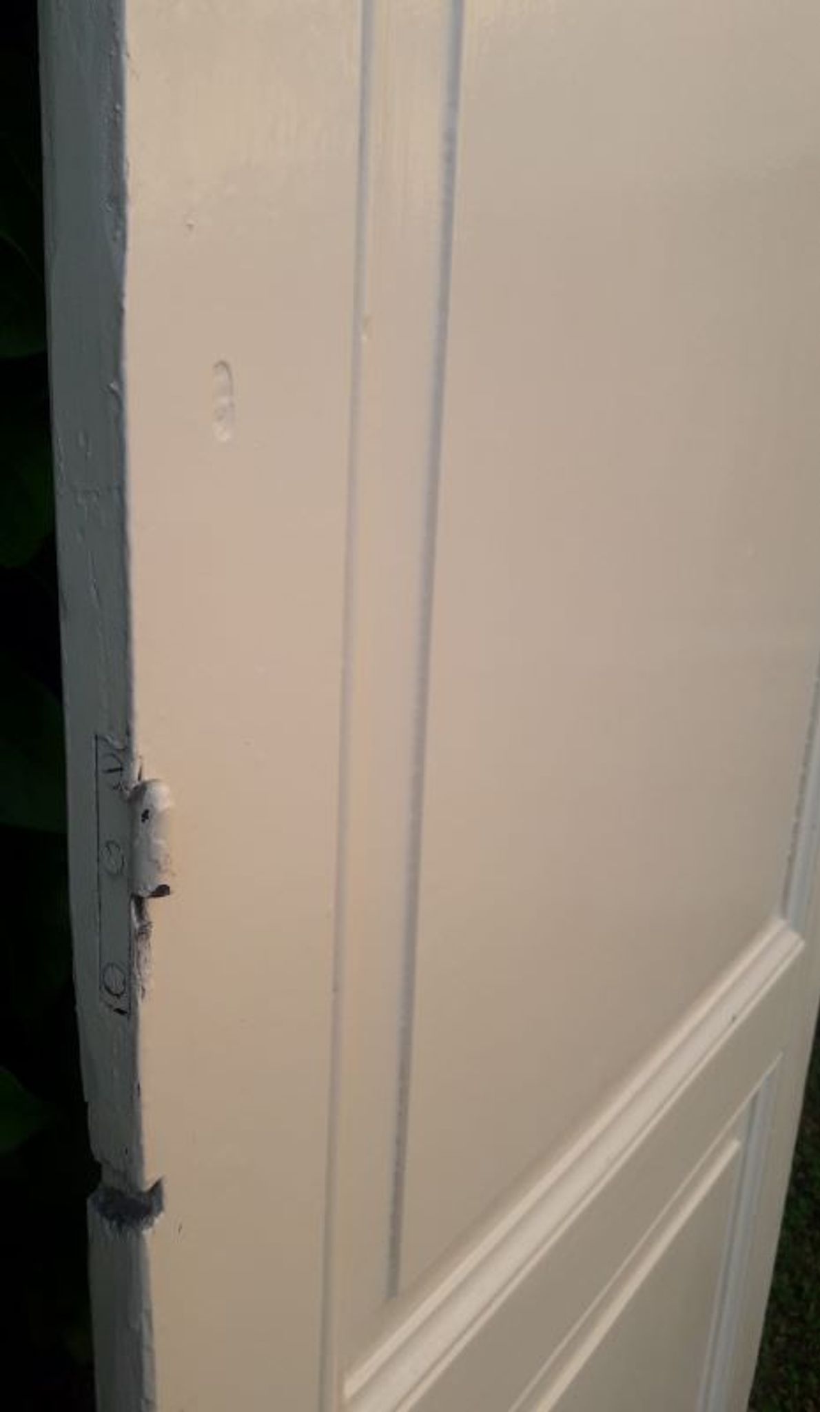 Porte 229,2x79,2cm de placard ancienne