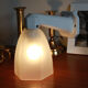 Wall lamp gooseneck porcelain ceramic art deco glass tulip translucent