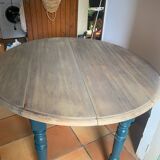 Louis Philippe style round table revamped