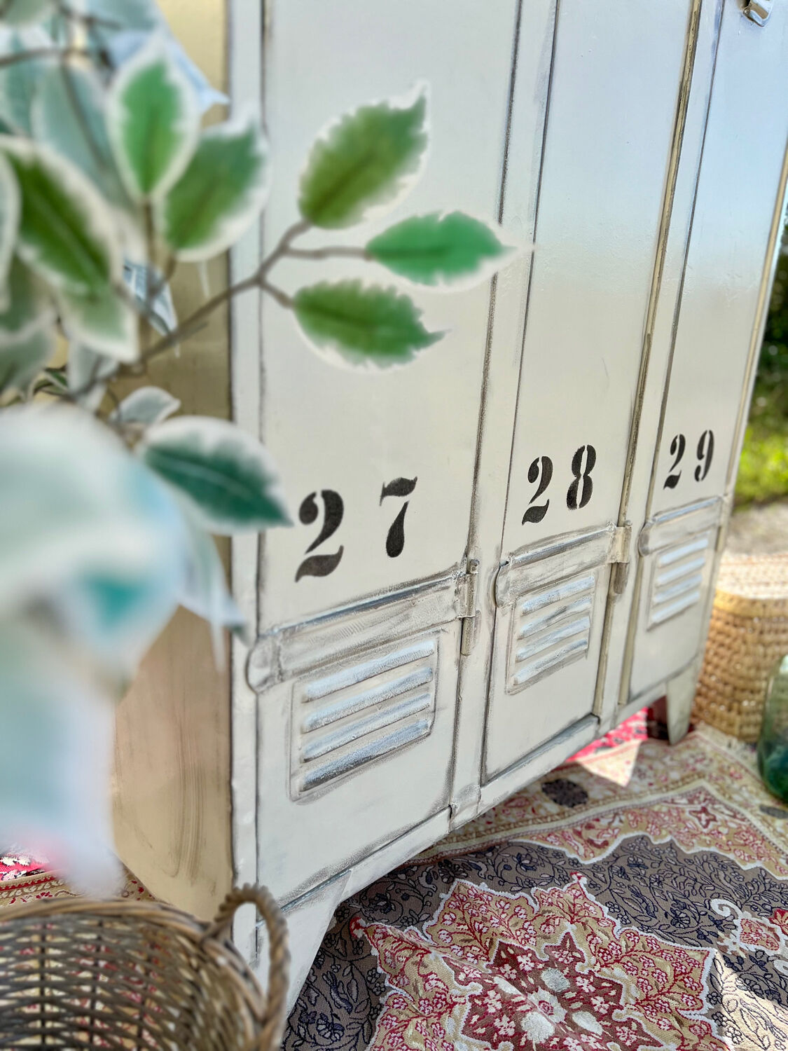Industrial locker room