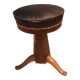 Hexagonal stool with adjustable height