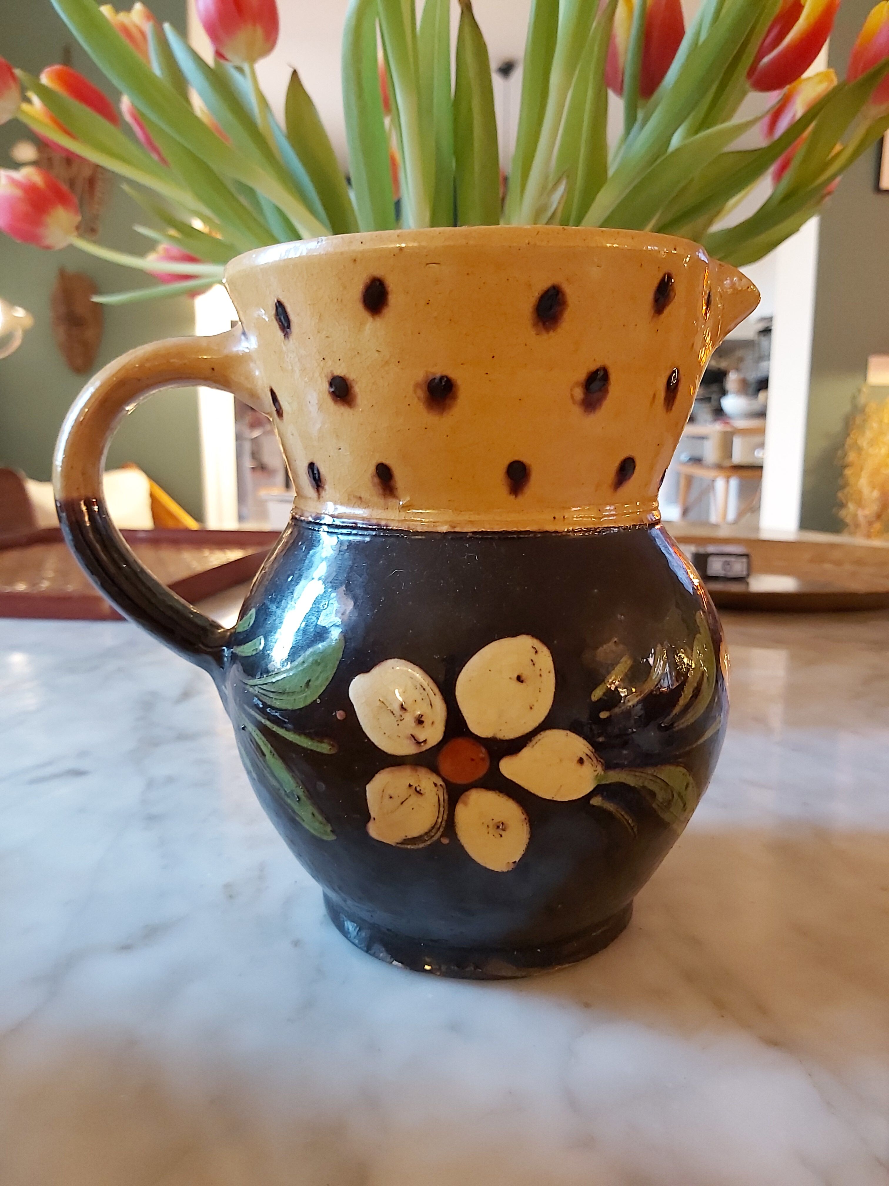 Vintage ceramic decanter