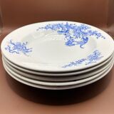 Deep plates “Regent Boch Frères Kéramis”