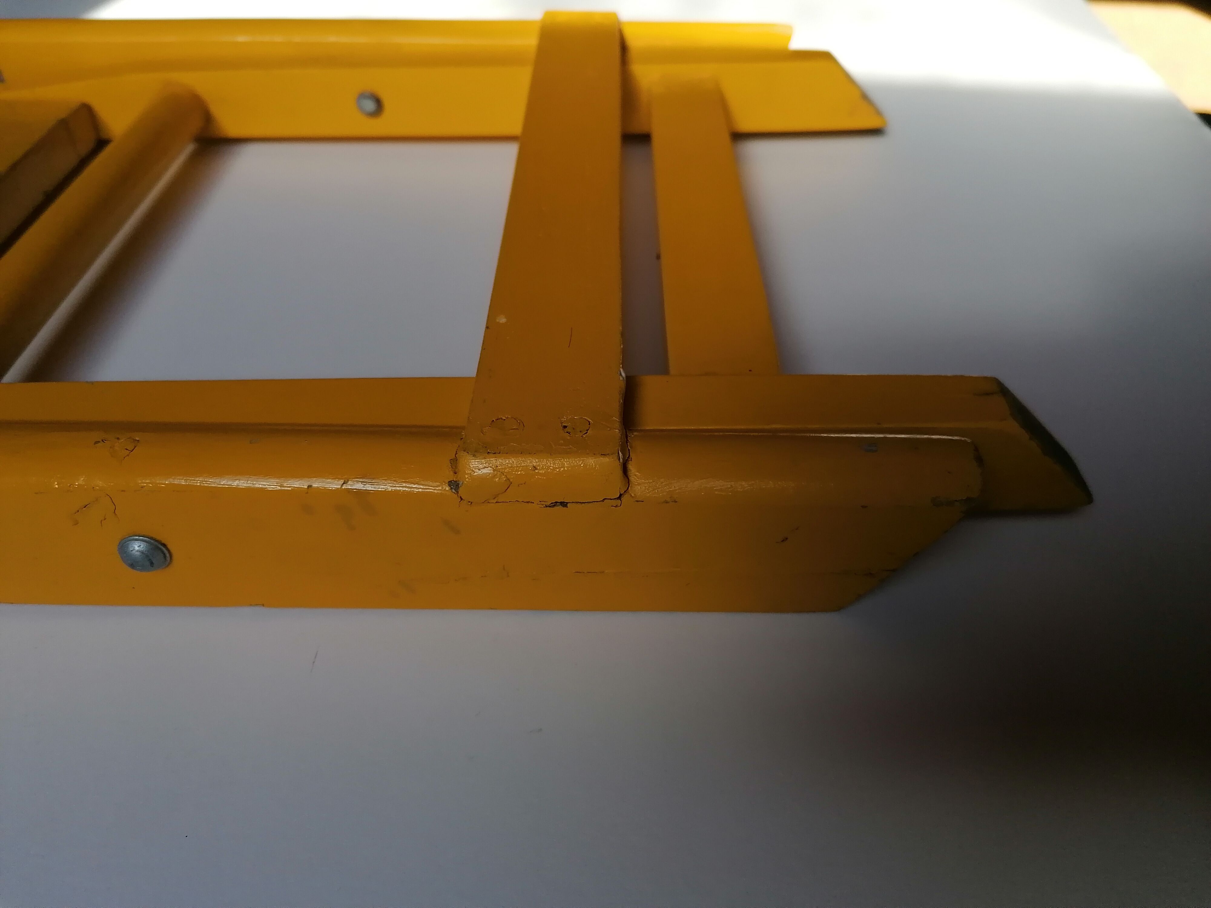 Children's folding wooden chair