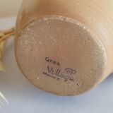 Stoneware milk jug pitcher