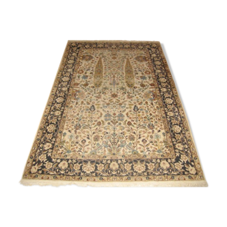 Tapis Turc ancien Hereke (Deux Cyprès) 200x125 cm