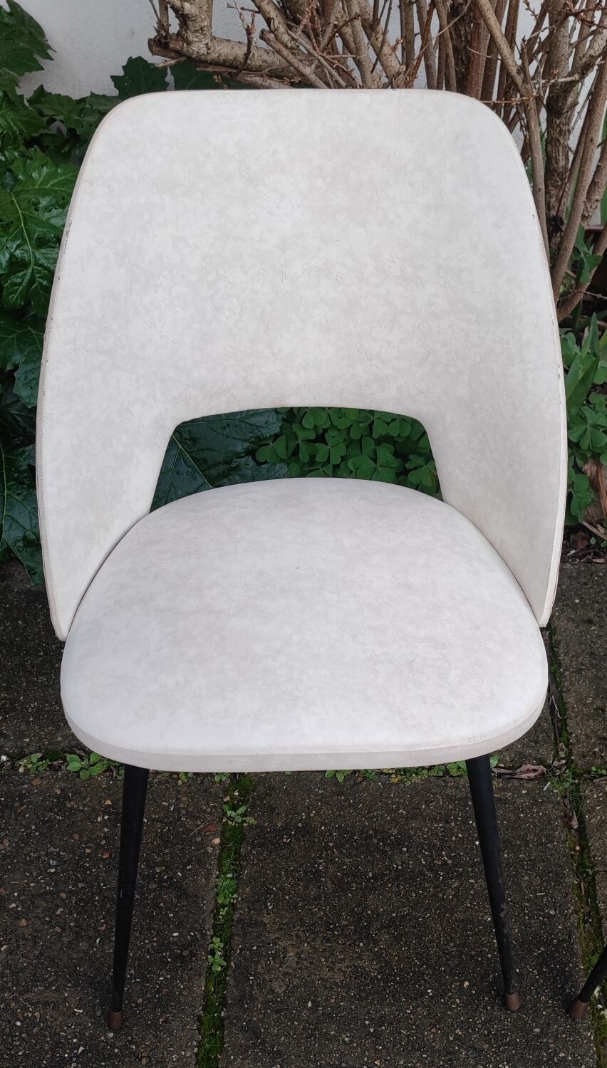Pair of barrel chairs 1950