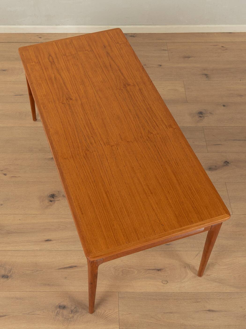 Rare extendable teak coffee table from the 1960s