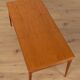 Rare extendable teak coffee table from the 1960s