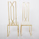 Pair of brass chairs Alain Delon for Jean Charles 1970