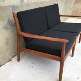 Grete Jalk two-seater sofa