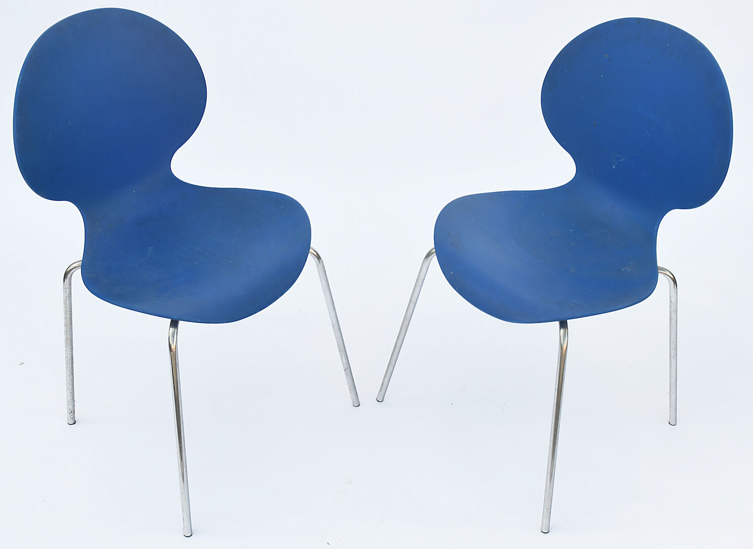 Paire de chaises vintage par Galvano Tecnica