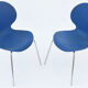 Paire de chaises vintage par Galvano Tecnica