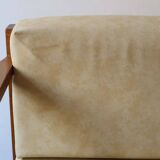 Pair of yellow armchairs