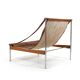Grand Leather Lounge Chair 'Bequem' by Stig Poulsson c.1970