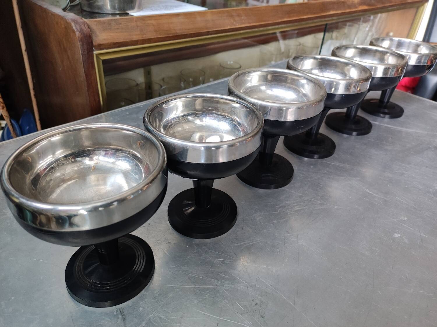 Vintage coupes à glace Morinox, 1970