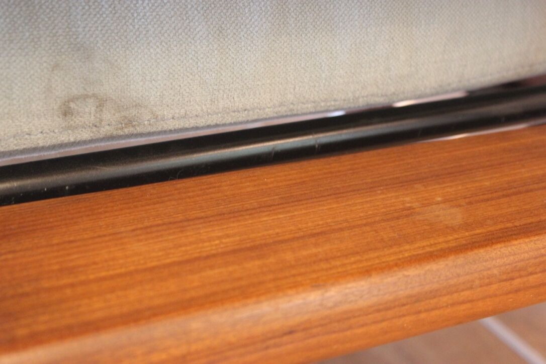 Daybed teak and copper, scandinavian style by Toothill