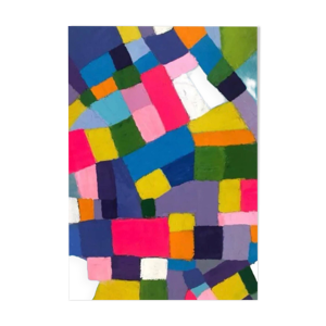 tableau Huile au couteau