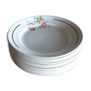 Ensemble de 11 assiettes