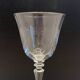 Lot de 11 anciens verres à eau en cristal gravé – Jambe facettée –