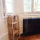 Small rattan floor