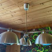 Chandelier, Space Age ceiling light, Design by "Jean Gandelin", vintage, from the 70s