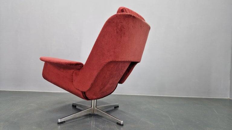 Midcentury Lounge Chair / Armchair Rondo, Olli Borg, Asko, Finland, 1960s