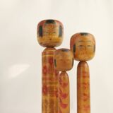 Set of 3 kokeshi (large size)