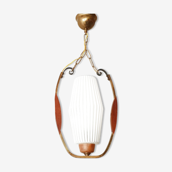 Scandinavian hanging lamp 1960