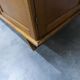 French wardrobe with tapered legs, 3 doors, 120cm hanging rail, new.