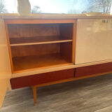 Vintage sideboard 60s beige