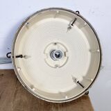 Grey Industrial Factory Wall Light from Elektrosvit, 1970s