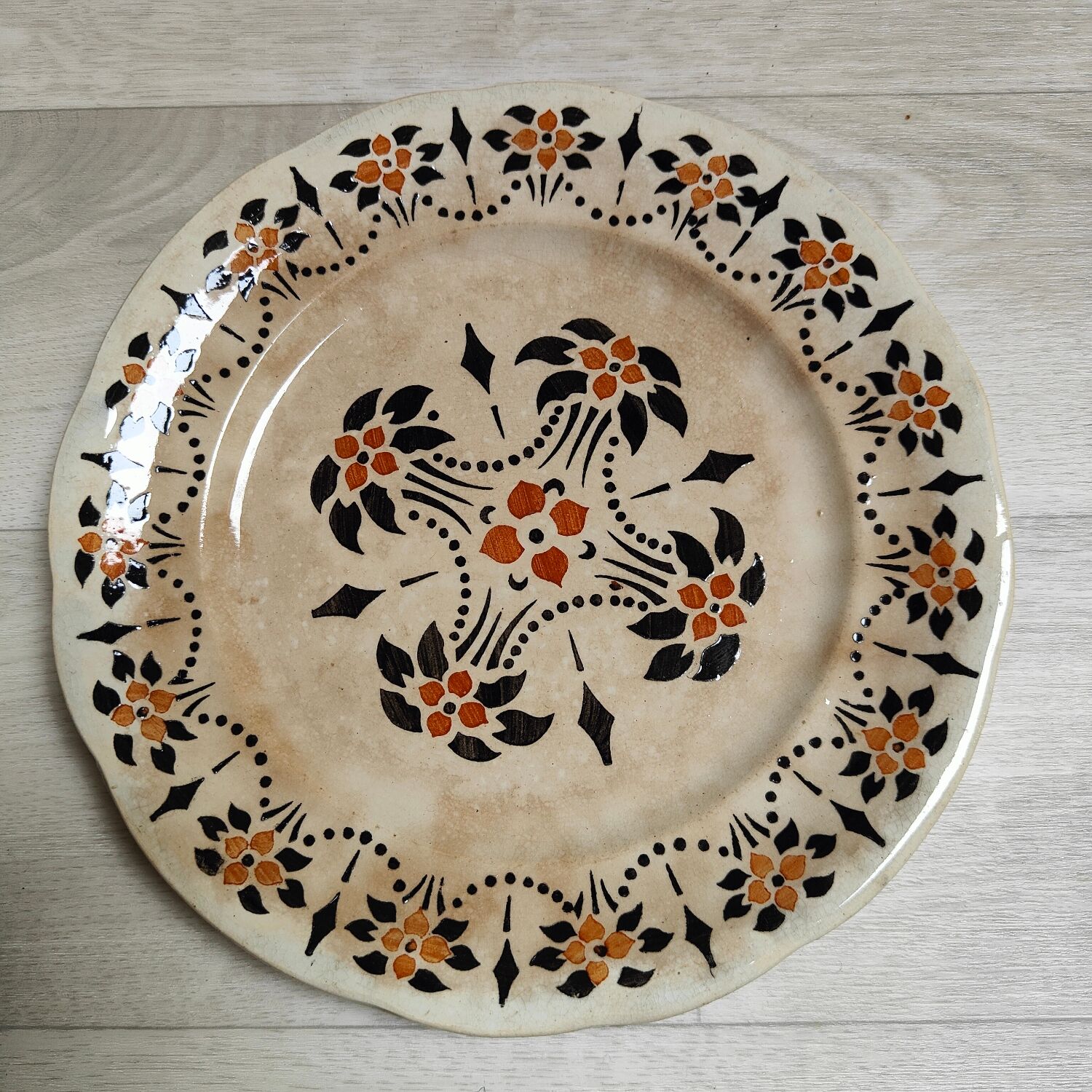 Set of 5 iron earth plates