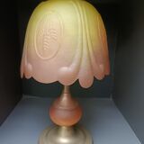 Lampe à poser en pâte de verre