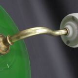 Enamelled metal wall