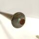 Brass, Iron and Thick Glass Fireplace Tools Set attr. to Fontana Arte