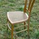 Chaise bistrot 1900 cannée