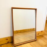 Scandinavian teak mirror 50x37cm